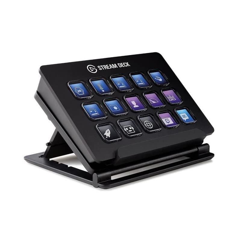 Elgato Stream Deck – Custom A 15 Pack of LCD Key with Live Content Create Controller (Authorized Distributor, 1 Year Manufacturer Warranty)