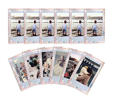 WINKINE Instax Mini Frames 2x3, 12 Pack Acrylic Picture Frames for Fuji Instax Mini Films Polaroid Films, Instax Mini Film Display Polaroid Photo Picture Display, Acrylic Picture Frame for Home Decor