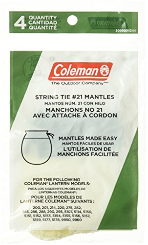 Coleman Tie-Style Mantle, 4-Pack