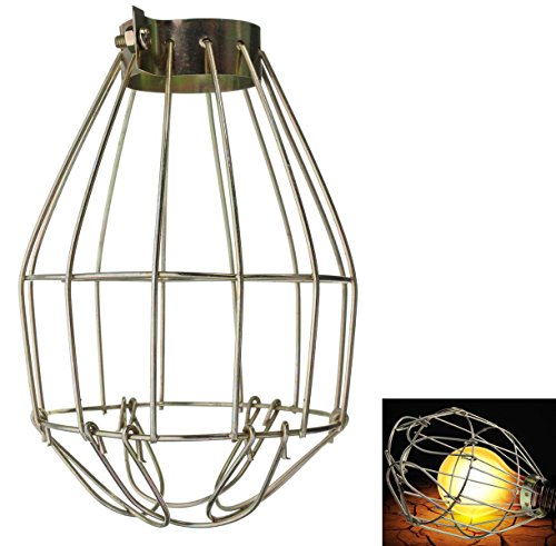 Vivian Vintage Hanging Light Mini Pendant Cage Metal Bulb Cage Guard for Home Bar Decoration 2PCS