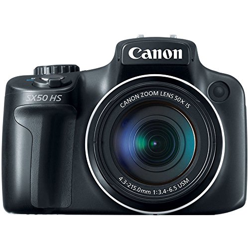 Canon PowerShot SX50 HS 12.1 MP Digital Camera with 50x Wide-Angle Optical Image Stabilized Zoom