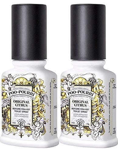 Poo-Pourri, Before-You-Go Bathroom Spray, Original - 4 oz, 2 Pack