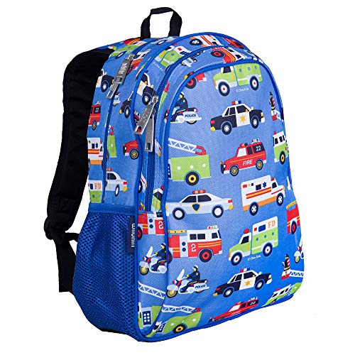 Wildkin 15-Inch Kids Backpack for Boys & Girls, Perfect for Early Elementary, Backpack for Kids Features Padded Back & Adjustable Strap, Ideal for School & Travel Backpacks (Heroes)