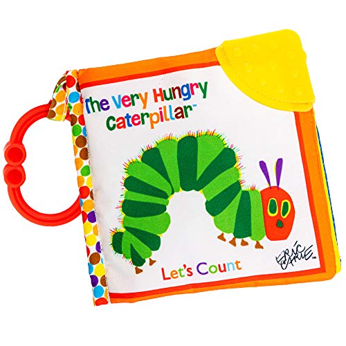 Let's Count Soft Book - World of Eric Carle The Very Hungry Caterpillar Baby Teething Crinkle Book