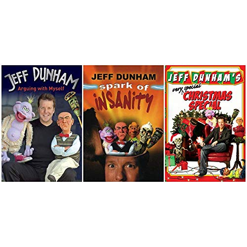 Jeff Dunham: Stand Up Comedy DVD Collection (Arguing With Myself / Spark of Insanity / Very Special Christmas)