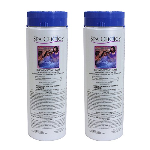 Spa Choice 472-3-3001-02BX Bromine Tabs for Spas and Hot Tubs 1.5-Pounds, 2-Pack