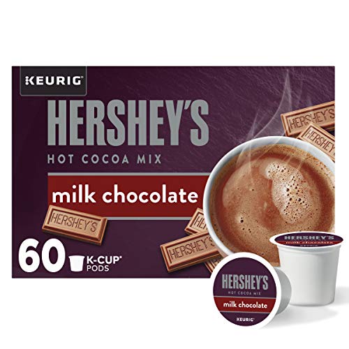 Hershey's Milk Chocolate Hot Cocoa K-Cup Pods (60 Pods, 6 Packs of 10)