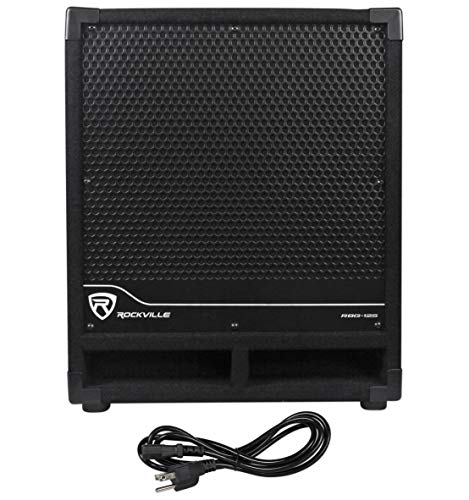 Rockville New RBG12S Bass Gig 1400 Watt Active Powered PA Subwoofer DJ/Pro, 12 inch