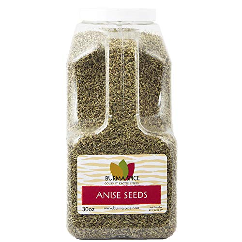 Anise Seeds, Whole | Pimpinella Anisum | Spicy Licorice Taste and Aroma 30oz.
