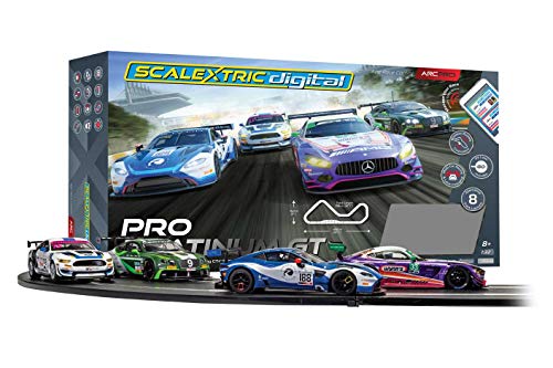 Scalextric App Race Control Pro Platinum GT 1:32 ARC Digital Slot Race Track Set C1413T