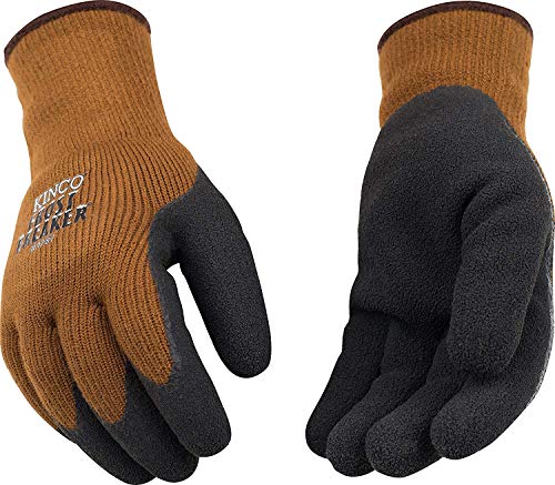 Kinco - Frost Breaker Heavy Thermal Work Gloves, Warm, Latex Grip, (1787)