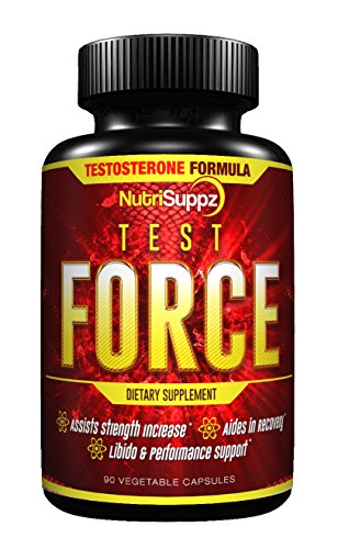 NutriSuppz Test Booster Supplement for Men- Natural Stamina, Energy, and Muscle Support - Boost Libido and Vitality With Tribulus Terrestris, Fenugreek, and Horny Goat Weed Enhance Performance 90 Caps