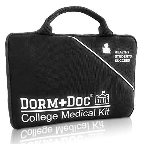 DormDoc 2.0 125 Piece First Aid/OTC Med Kit for Students