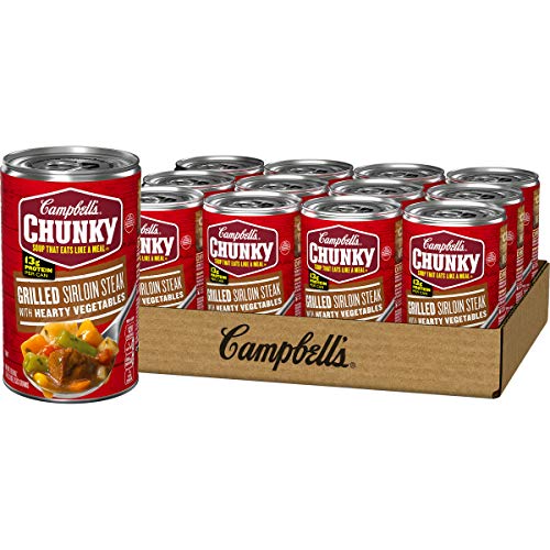 Campbell’s Chunky Soup, Savory Pot Roast Soup, 18.8 Ounce Can (Case Of 12)