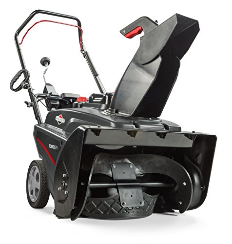 Briggs & Stratton 1022ER 22-Inch Single-Stage Snow Blower with Push Button Electric Start and Remote Chute Rotation Crank