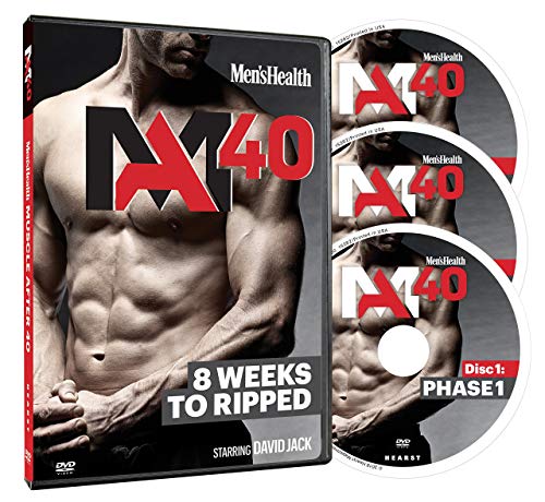 Men's Health MA40: at-Home DVD Workouts for Building Muscle After 40 - Follow This Exercise Program to Safely Build Muscles and Live a Healthy Lifestyle at Any Age!