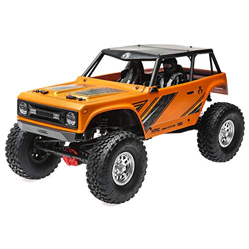 Axial Wraith 1.9 1/10 Scale Electric 4WD RTR RC Rock Crawler with 2.4GHz Tx/Rx System, Orange