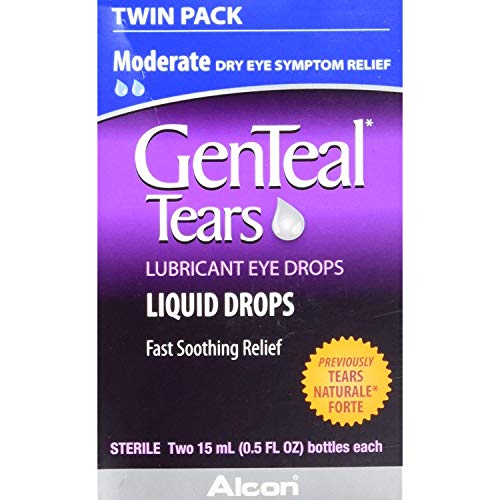 GenTeal Tears Liquid Drops two 0.5 fl oz per bottle ( 3 Pack)