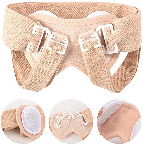 WANGPP Baby Inguinal Hernia Support Belt Brace,Umbilical Sticker with Two Removable Compression Pads & Adjustable Groin Straps for Children Aged 0-2 6.17
