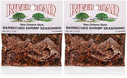 River Road New Orleans Style Barbecued BBQ Shrimp Seasoning, 1.5 Ounce Bag (Pack of 2 - Seasons Up To 6 Pounds Shrimp Total))?River Road New Orleans Style Barbecued BBQ Shrimp Seasoning, 1.5 Ounce Bag (Pack of 2 - Seasons Up To 6 Pounds Shrimp Total))?River Road New Orleans Style Barbecued BBQ Shrimp Seasoning, 1.5 Ounce Bag (Pack of 2 - Seasons Up To 6 Pounds Shrimp Total))?River Road New Orleans Style Barbecued BBQ Shrimp Seasoning,