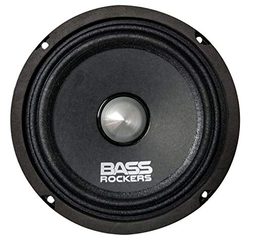 Bass Rockers BR6S-NDY 6.5' Slim High Performance Neodymium Midrange Speaker