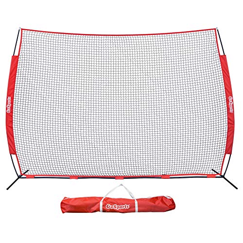 GoSports Portable Sports Barrier Net - 12 ft x 9 ft or 20 ft x 10 ft - Great for Any Sport - Includes Carry Bag