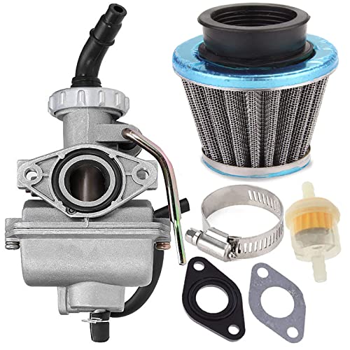 PZ20 Carburetor for Taotao NST SunL Kazuma Baja 50cc 70cc 90cc 110cc 125cc Carburetor ATV Go karts Moped Scooter 4 Stroke Engine 4 Wheeler, 110 Carburetor PZ20 Carb