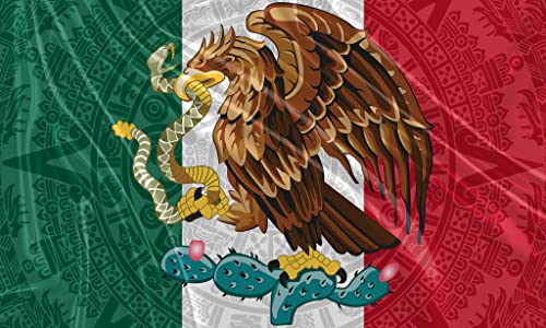 Aguila Grande Mexican Flag 3x5 ft