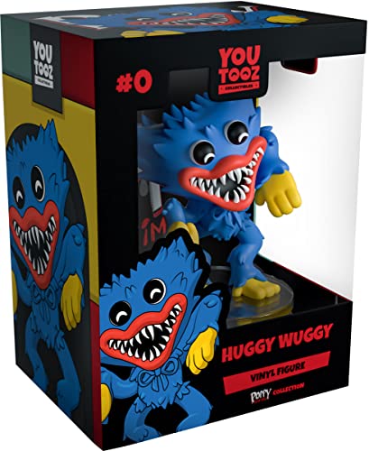 Huggy Wuggy YouTooz Figure, 4.4' Vinyl Toys from Poppy Playtime Collection, Collectible Huggy Wuggy Vinyl Figure