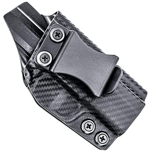 Rounded by Concealment Express IWB KYDEX Holster fits H&K P30 | Right | Carbon Fiber Black