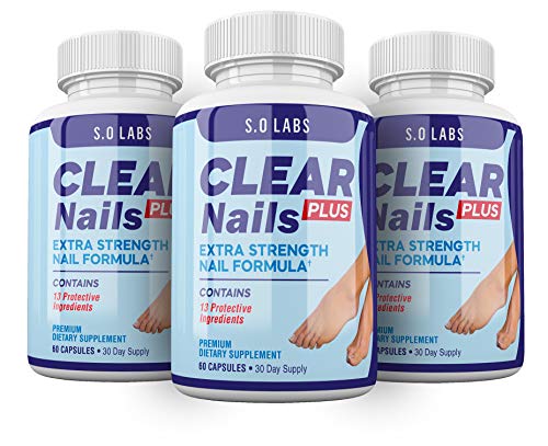 Clear Nails Plus - Antifungal Probiotic Pills - 180 Capsules (3 Month Supply)