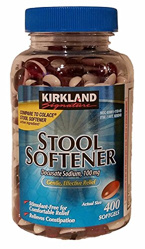 Kirkland Signature Stool Softener 100 mg, 400 Softgels