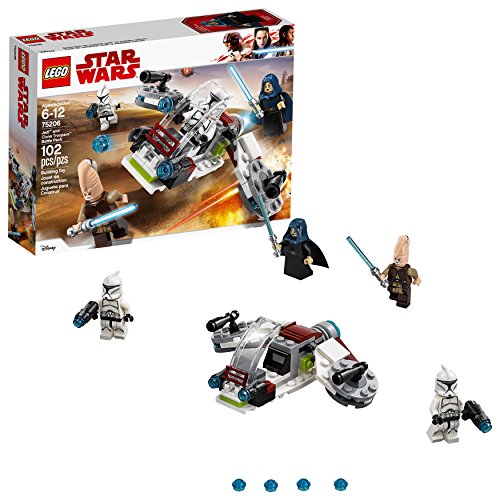 LEGO Star Wars Jedi & Clone Troopers Battle Pack 75206 Building Kit for 72 months to 144 months (102 Pieces)