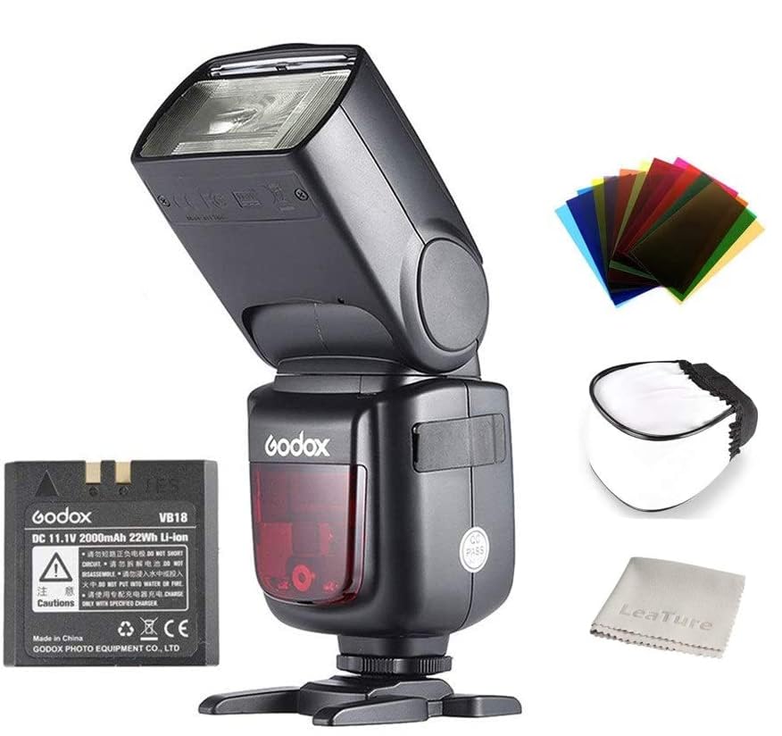 Godox Ving V860II-N I-TTL Li-ion Flash Speedlite for Nikon Cameras D800 D700 D7100 D7000 D5200 D5100 D5000 D300 D300S D3200 D3100 D3000 D200 D70S D810 D610 D90 D750