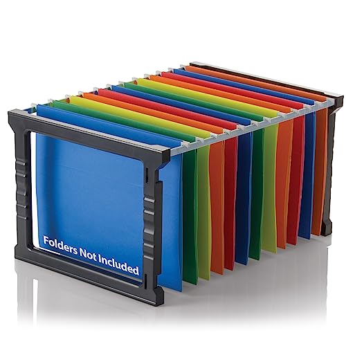 Officemate Plastic Hanging File Folder Frame, 18 Inch, Letter and Legal Size. 1 Set (91961)