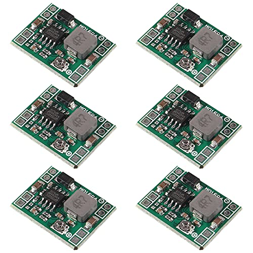 AEDIKO 6pcs MP1584EN Buck Converter DC-DC Voltage Regulator 3A Power Supply Step Down Module