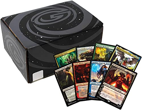 Deluxe MTG Gift Set | 1000 Assorted Magic The Gathering Cards | Includes 4 Planeswalkers, 4 Mythic Rares, 15 Rares & 15 Foils | Great Starter Kit & Collection Builder | Cosmic Gaming Collections
