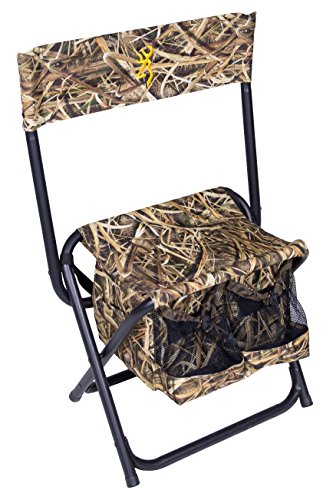 Browning Camping Dove Shooter Hunting Chair, Mossy Oak Shadow Grass Habitat