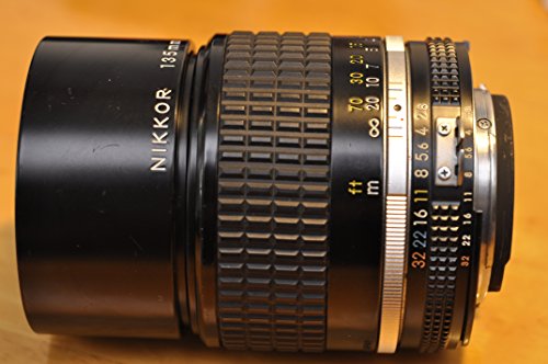 Nikon 135mm f/2.8 Nikkor AI-S Manual Focus Fixed Lens for Nikon Digital SLR Cameras
