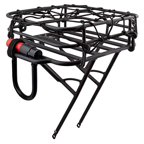 Origin8 Rush Messenger Front Basket Rack, 26-29', Black