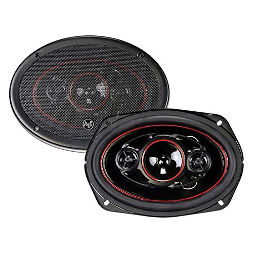 Audiopipe CSL6924R Speaker 6x9 4-way [pair] 500 Watt Pp Cone
