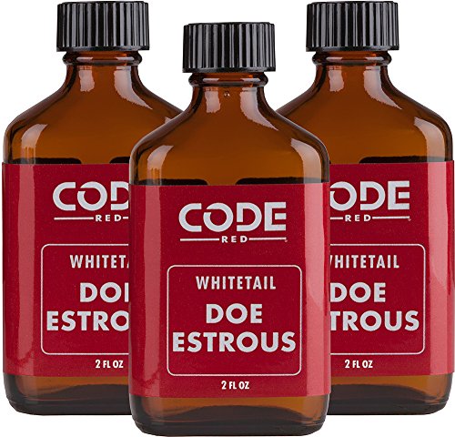 Code Blue Code Red Whitetail Doe Estrous Triple Pack , 2 oz