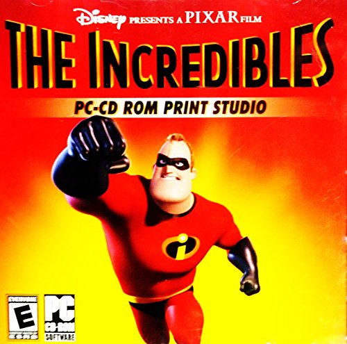 The Incredibles PC-CD ROM Print Studio