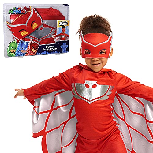 PJ Masks Turbo Blast Owlette Dress Up Set, Kids Toys for Ages 3 Up by Just Play