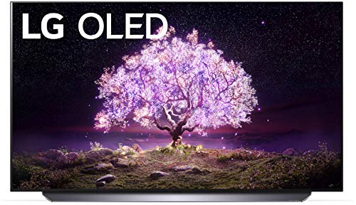 LG OLED C1 Series 55' Alexa Built-in 4k Smart TV, 120Hz Refresh Rate, AI-Powered, Dolby Vision IQ and Dolby Atmos, WiSA Ready, Gaming Mode (OLED55C1PUB, 2021), Black