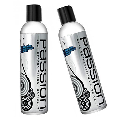 Passion Max Strength Anal Desensitizing Lube - 8.25 Oz(2 Pack Deal) by Passion Lubricants