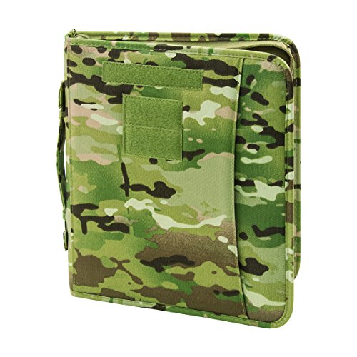 Military Luggage Company Field Ready Multicam OCP Zippered 3 Ring Binder and Padfolio