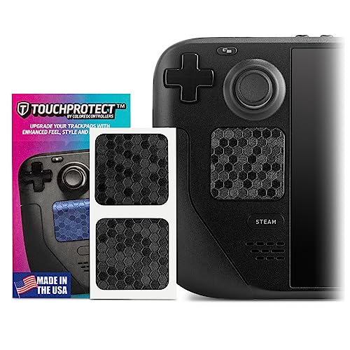 TouchProtect - Steam Deck Accesories Skin to Add Grip, Style, Tactile Feedback, and Protect Steam Deck Trackpad. Touchpad Protector, Steam Deck Skin