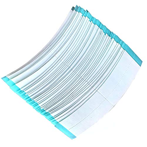 Toupee Tape Strips Double Sided Water-Proof Tapes for Toupees and Hairpieces Hair Extension Lace Front Support Wigs 36Pcs/Bag C Contour