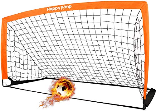 Happy Jump Soccer Goal Soccer Net for Kids Backyard 6.6'x 3.3', 1 Pack